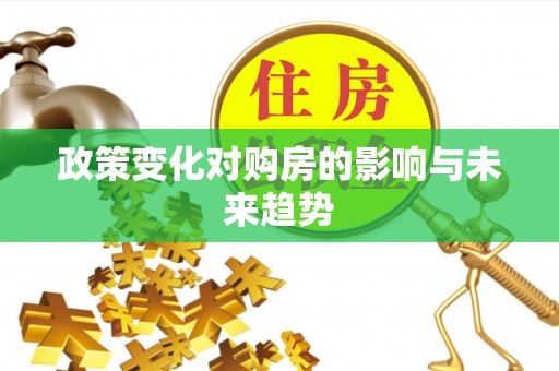 梅江政策变化对购房的影响与未来趋势
