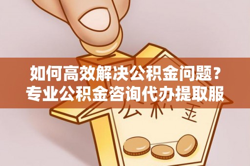 梅江如何高效解决公积金问题？专业公积金咨询代办提取服务来帮你